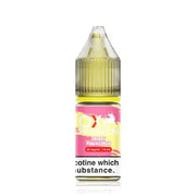 Bottle of Cherry Peach Lemon OXVA Ox Passion Nic Salt featuring vibrant red, peach-orange, and yellow packaging with stylized cherry, peach, and lemon illustrations, the bold OXVA logo and ‘Ox Passion’ branding clearly displayed—designed for nicotine salt vape devices.